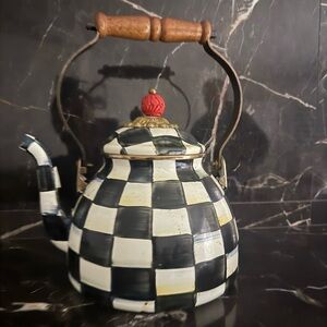 MacKenzie-Childs Elegant Small Teapot